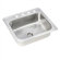 Elkay Dayton Elite 25" x 22" Stainless Steel Single Bowl Sink Set