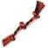 Grriggles Halloween Triple Knot Rope Bone Dog Toy