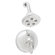Speakman Alexandria Pressure Balance Valve, Trim, and Diverter Shower Combination