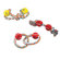 Zanies 13" Rope Toys with Tennis Balls