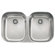 FrankeUSA Regatta Undermount Stainless Steel Double Bowl Kitchen Sink