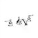 Newport Brass 800 Series Double Handle Deck Mount Roman Tub Faucet