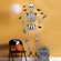 Wallies Skeleton Vinyl Holiday Mural Peel and Stick