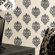 Wallies Beautiful Baroque Vinyl Wall Decals in Black