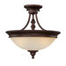 Hill House 2 Light Semi Flush Mount