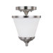 Stanton 2 Light Semi Flush Mount