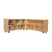 23.25" H Mobile Folding Versatile Storage Unit