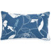 12" Poppy Decorative Pillow in Blue