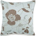 20" Poppy Outdoor Decorative Pillow in Spa