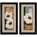 White Poppies I / II Framed Art (Set of 2)