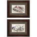 Peacock / Herons Wall Art (Set of 2)