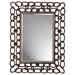 Mottled Copper Links Rectangle Mirror