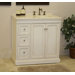 Boston 36" Bathroom Vanity in Whitewash
