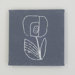 Small Mac Flower Textile Wall Print