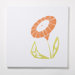 Sun Flower Textile Wall Print