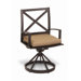 La Jolla Swivel Dining Arm Chair with Cushion