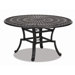 Del Mar Round Aluminum Dining Table