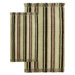 Silked Ribbed Piece Accent Bay Leaf Multi Rug Set