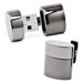 Gunmetal Oval USB Cufflinks (4GB)