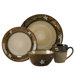 Flora 16 Piece Dinnerware Set
