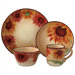 Evening Sun 16 Piece Dinnerware Set