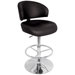 Regent 28"-33" Bar Stool in Black