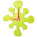 Mini Splat Clock in Green