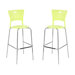 Mimi Barstool in Green (Set of 2)