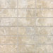 San Michele 12" x 12" Cross - Cut Mosaic Tile in Crema