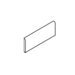 Ayers Rock 3" x 13" Unpolished Bullnose in Solar Summit