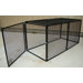 1" by 1" Grid Welded Wire Kennel with 'No Climb' Top Panels