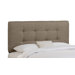 Button Tufted Upholstered Headboard