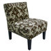 Button Cotton Slipper Chair