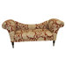 Roll Arm Cotton Chaise Lounge