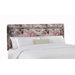 Floral Upholstered Headboard