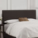 Nail Button Linen Headboard