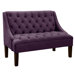 Velvet Settee Loveseat