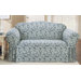 Scroll Classic Loveseat Skirted Slipcover