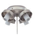 Four Light Ceiling Fan Light Fitter