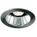 4" Specular Cone with Brushed Aluminum Trim Ring in White