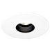 4" Pin Hole Trim for Recessed Housing with Black Baffle