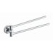 Tekna Swivel 13" Double Towel Bar