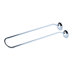 Stile 15" Double Towel Bar in Chrome