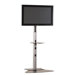 Flat Panel Dual Display Floor Stand (42-71" Displays)