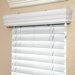 2" Faux Wood Blind in White - 48" L