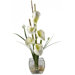 Liquid Illusion Silk Calla Lily Arrangement in Cream