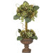 Artichoke Topiary Silk Flower Arrangement in Green