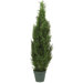 48" Silk Cedar Tree in Green