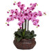 Large Phalaenopsis Silk Flower Arrangement in Mauve