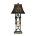 Two Light Double Tassel Table Lamp